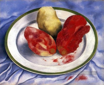 Frida Kahlo œuvres - Tunas Nature Morte au Frickly Pear Fruit féminisme Frida Kahlo